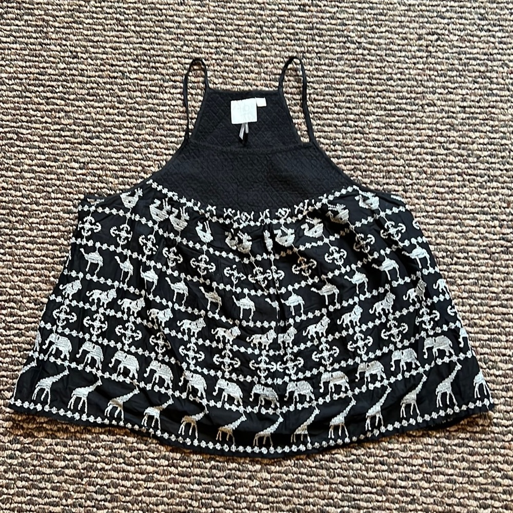 Adorable Anthropologie A-Line HD In Paris Halter top